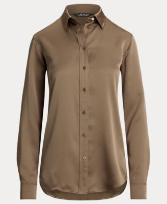 Women's Satin Charmeuse Shirt