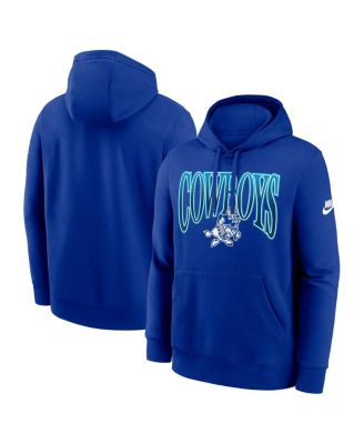 Nike - Men's Royal Dallas Cowboys Club Fleece Pullover Hoodie