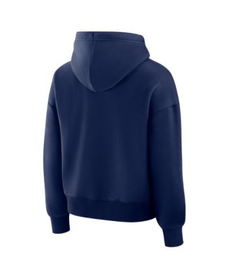 Women's College Navy Seattle Seahawks Eligible Receiver Legacy Pullover Hoodie