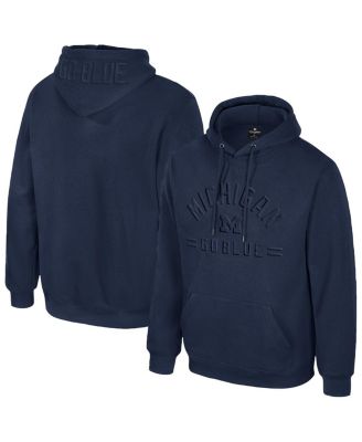 Colosseum - Men's Navy Michigan Wolverines New Member Hoodie