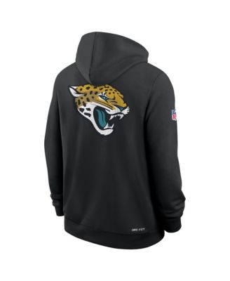 Men's Black Jacksonville Jaguars Sideline Standard Issue Utility Player Dri-FIT Full-Zip Hoodie