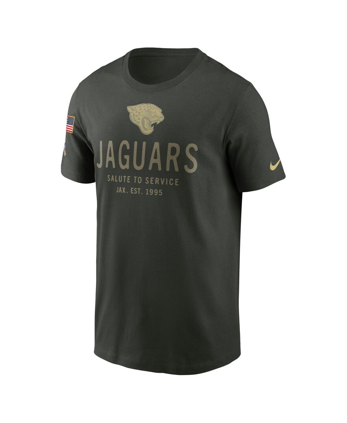 Nike Men's Forest Green Jacksonville Jaguars 2025 Salute To Service Sideline Primary Edge Dri-fit T-shirt In Green