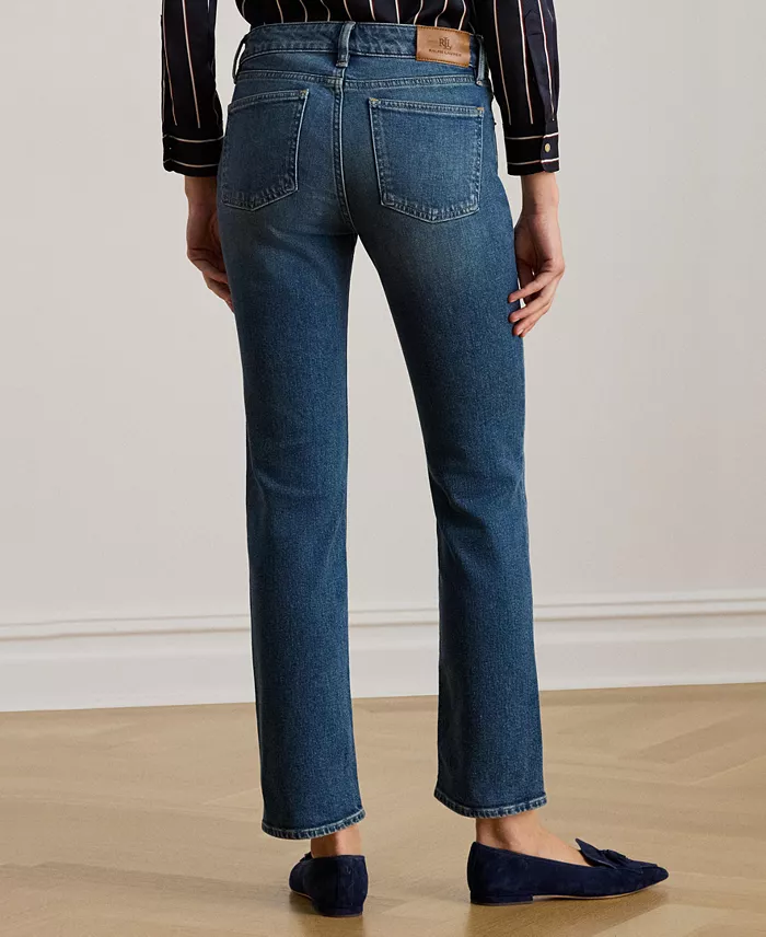 Women's Mid-Rise Straight Ankle Jeans - thumbnail 5
