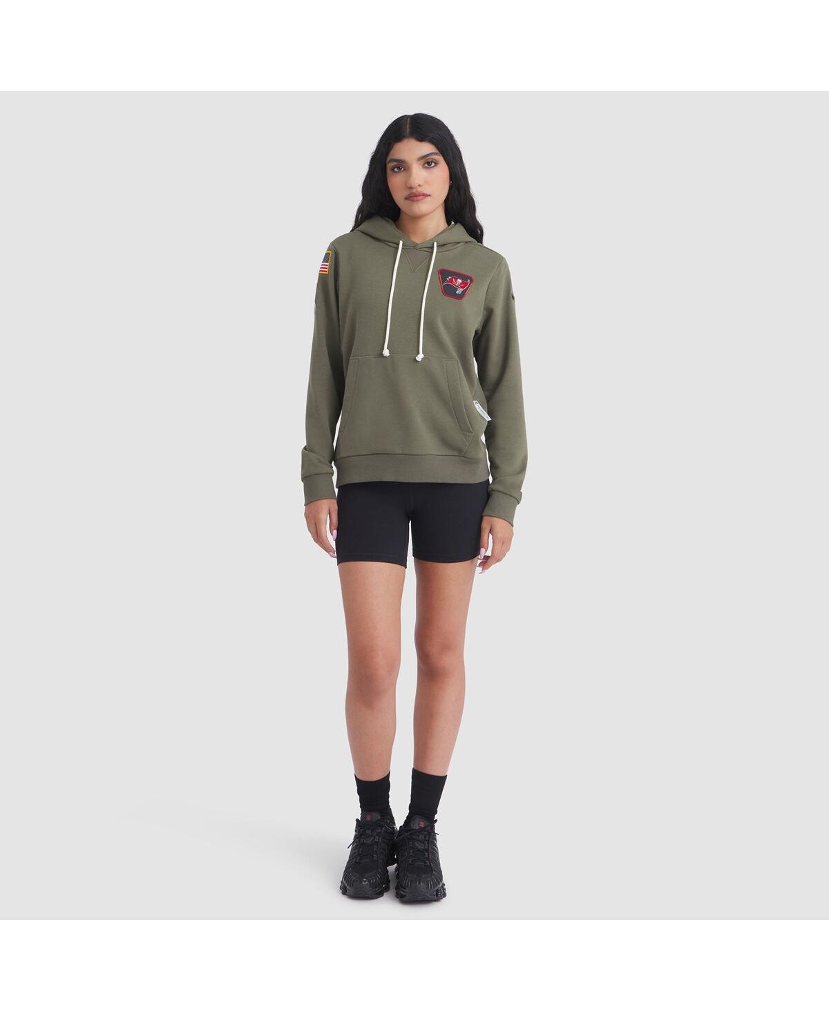 Nike Women's Olive Tampa Bay Buccaneers 2025 Salute to Service Sideline Standard Issue Dri-fit Hoodie