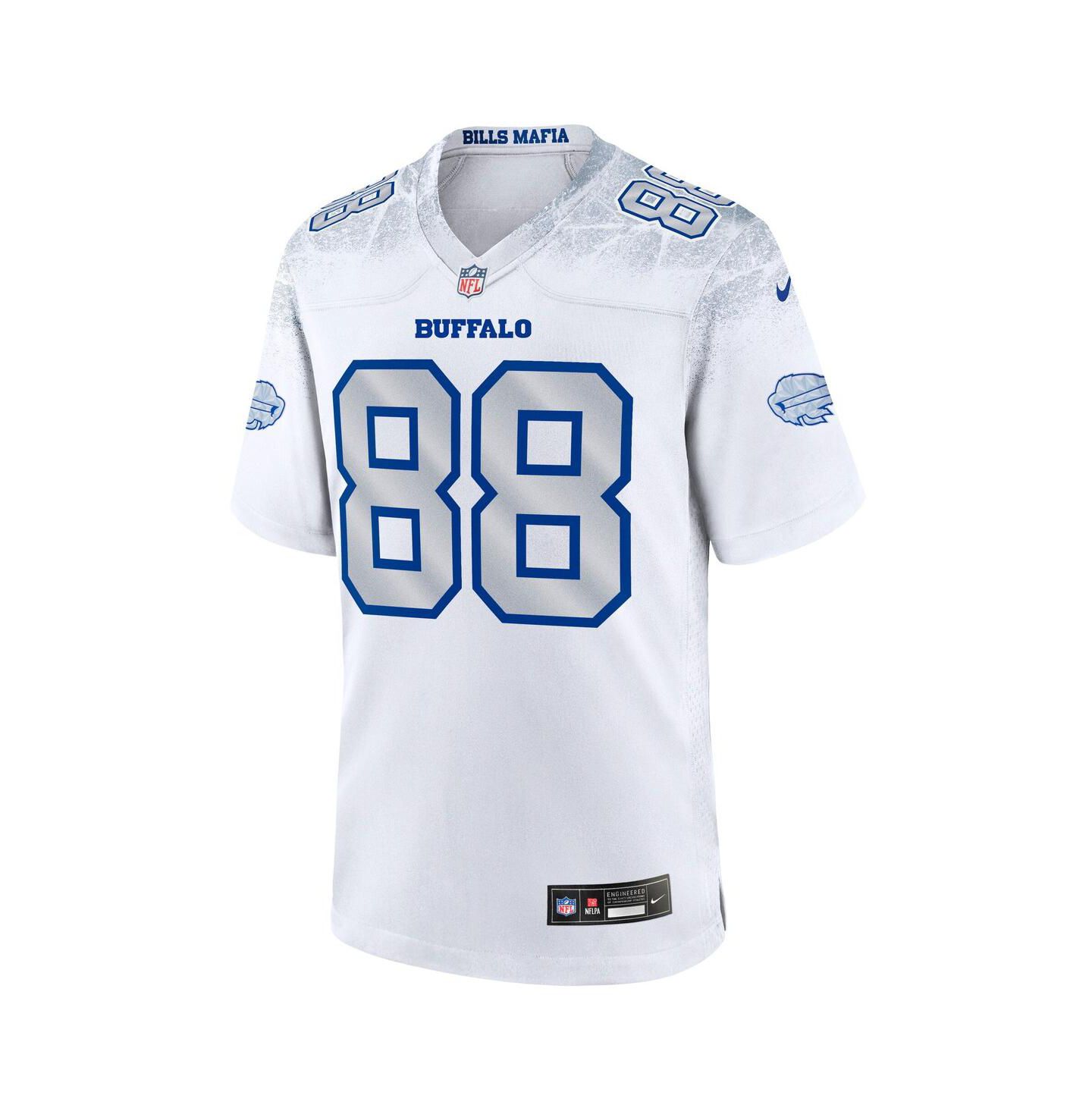 Мужской топ Nike Dawson Knox White Buffalo Bills 2025 Rivalries Collection Game Jersey — фото 3