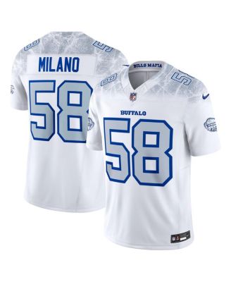 Nike - Men's Matt Milano White Buffalo Bills 2025 Rivalries Collection Limited Jersey