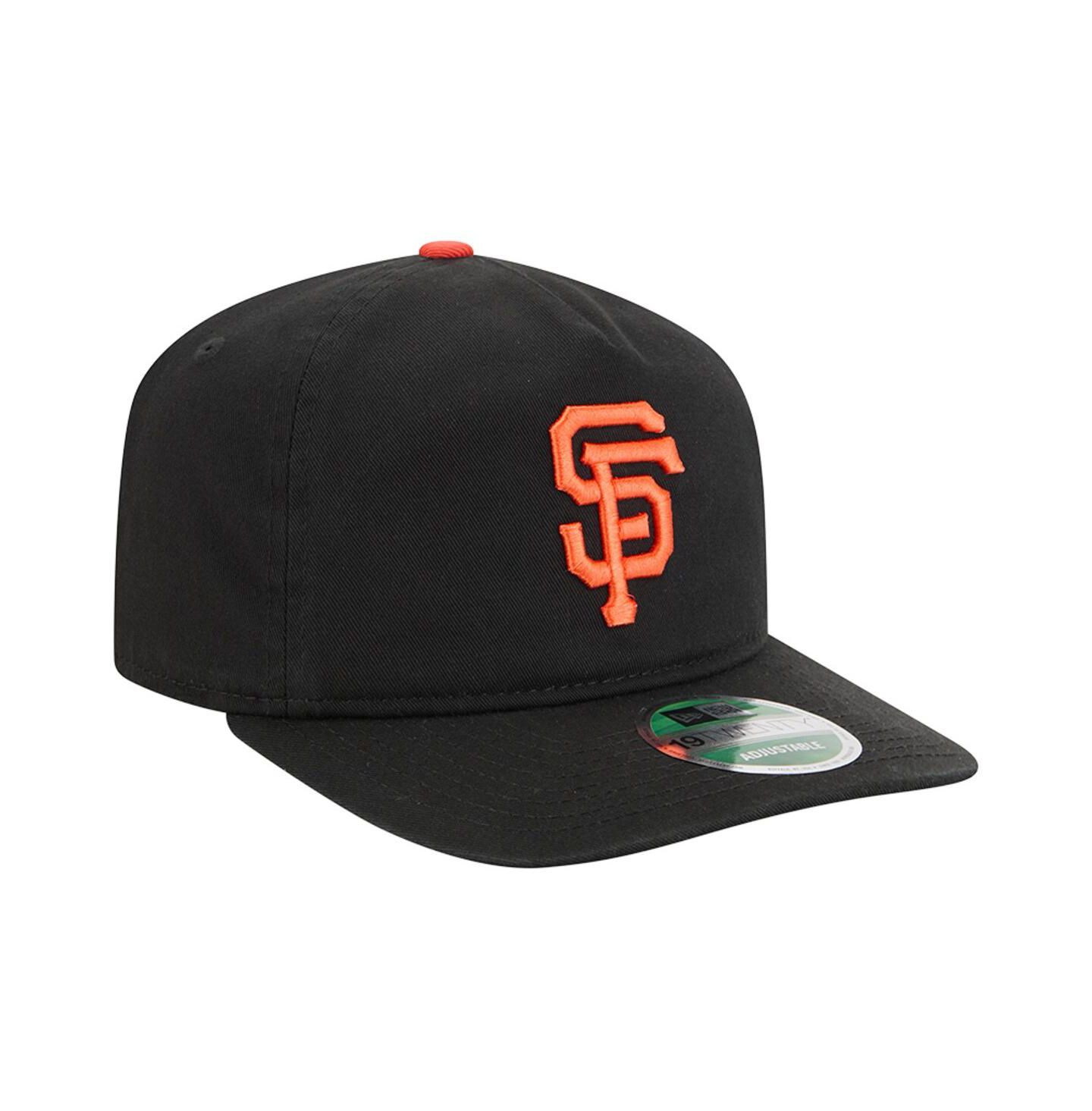 Мужская кепка New Era Black San Francisco Giants Team 19TWENTY Adjustable Hat — фото 2