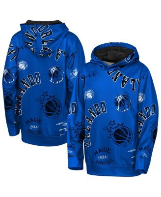 Outerstuff - Big Boys and Girls Blue Orlando Magic Moving Violation Hoodie