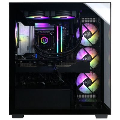 Gamer Supreme Liquid Cooled Gaming Desktop Computer, Intel Core Ultra 7 265KF 3.9GHz, 32GB RAM, 2TB SSD, NVIDIA GeForce RTX 5080 16GB,