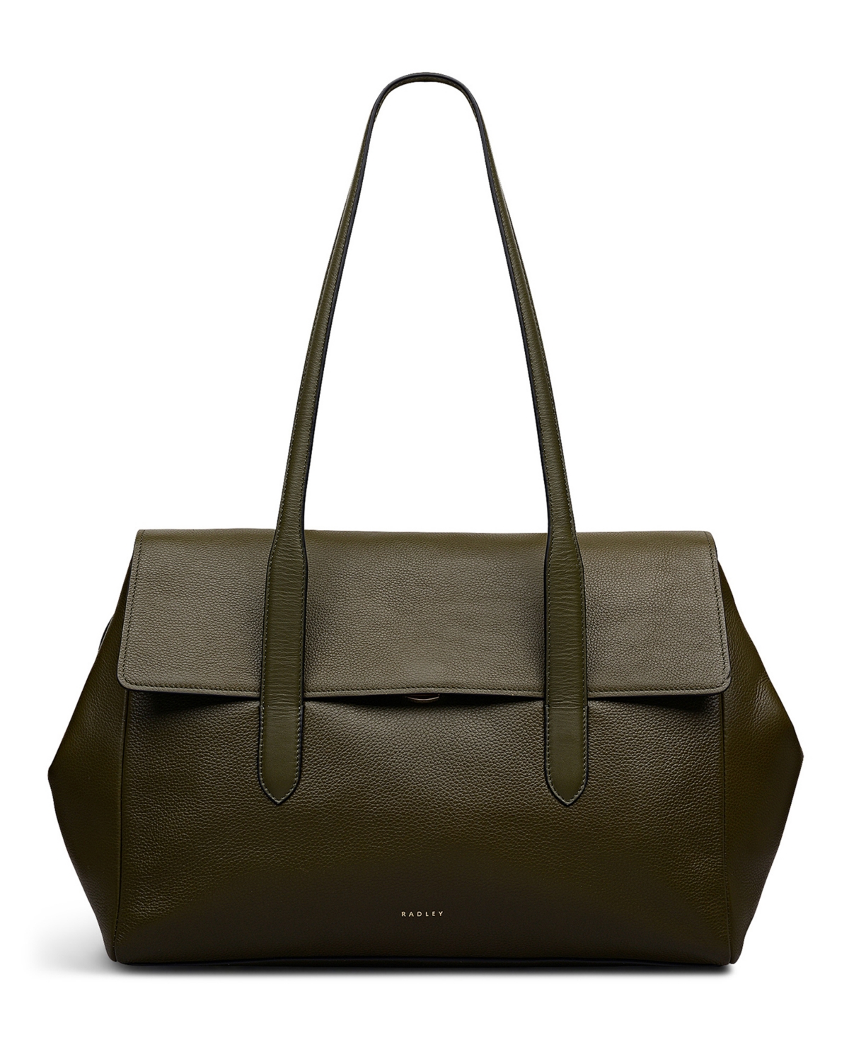 Radley London Mayfair Lane Extra-large Flapover Shoulder Bag In Green