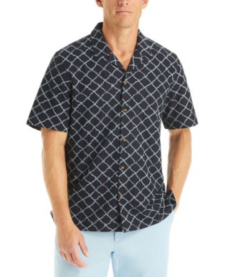 Nautica - Men's Printed Short-Sleeve Polo Shirt