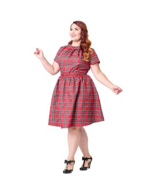 Plus Size Flare Dress