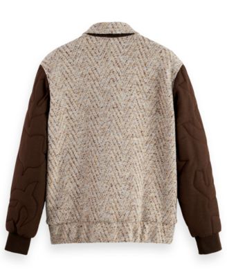 Men's Long-Sleeve Varsity Jacket