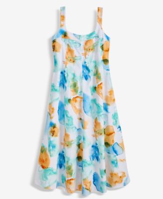 Women's Bailey Square-Neck Dress, Macy's Exclusive 