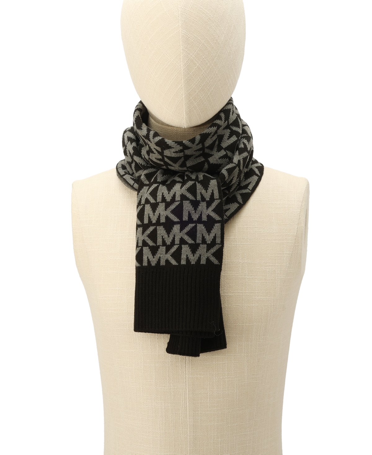 Michael Kors Men's Small Mk Stripe Scarf