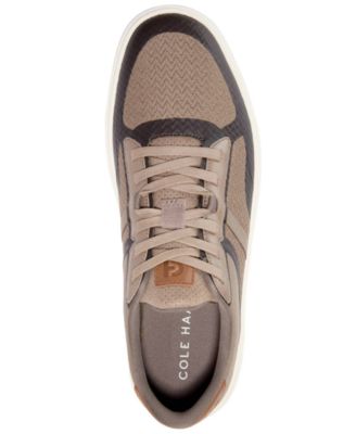 Men's Grand Crosscourt Winner Mixed-Media Lace-Up Sneakers