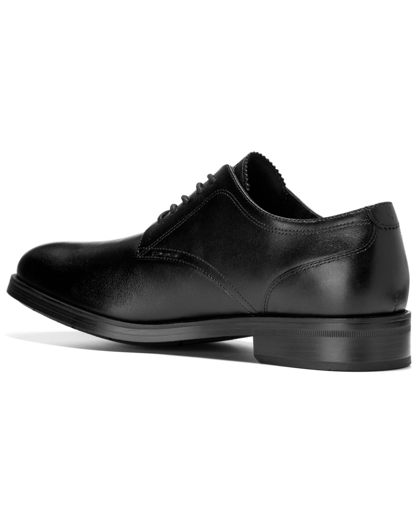 Обувь Cole Haan Men's Newmark Grand Plain Toe Oxford, цвет: Чёрный — фото 5