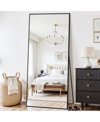 Full Length Mirror 58"x18" Oversized Floor Mirror