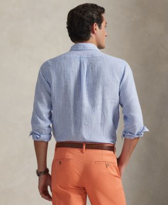 Men's Classic-Fit Linen Shirt	