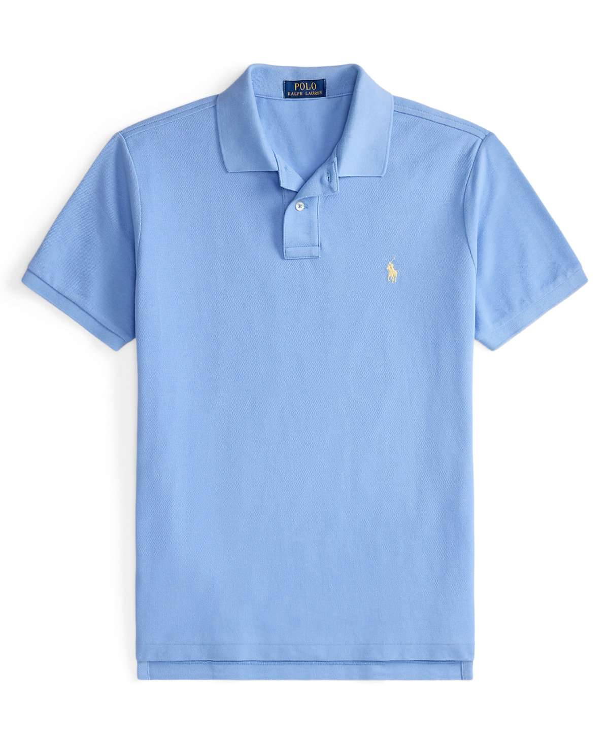 Polo Ralph Lauren Men's Custom Slim Fit Mesh Polo In Blue