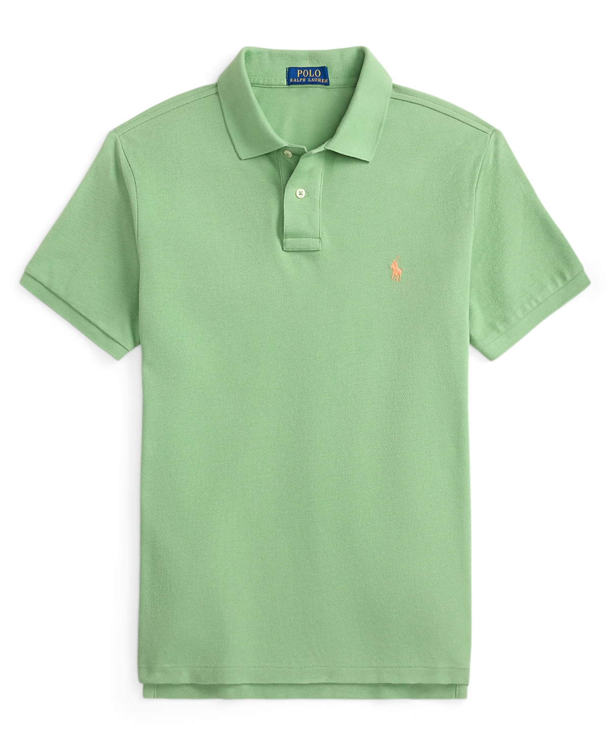 Polo Ralph Lauren Men's Custom Slim Fit Mesh Polo In Green