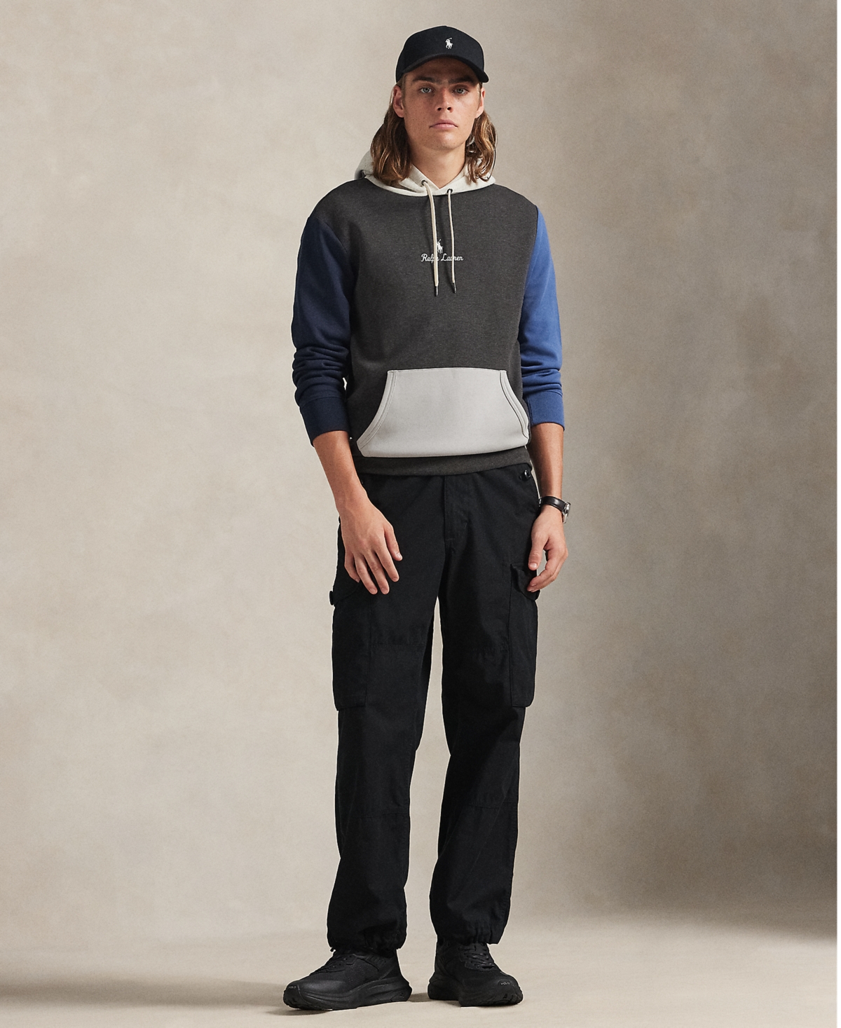 Polo Ralph Lauren Men's Logo Double-Knit Hoodie