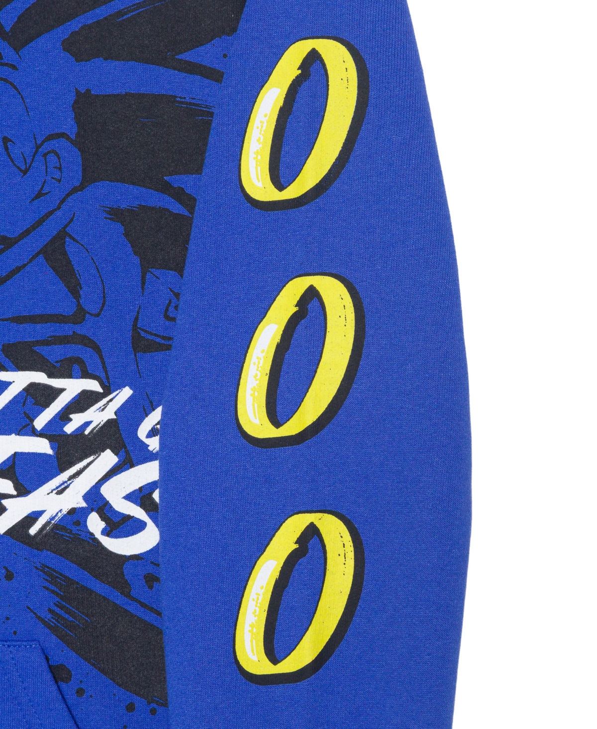 Sonic Boys 5-20 Ink Blot Fast Printed Long Sleeves Hoodie In Blue