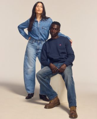 Women's Cinch High-Rise Barrel-Leg Jeans