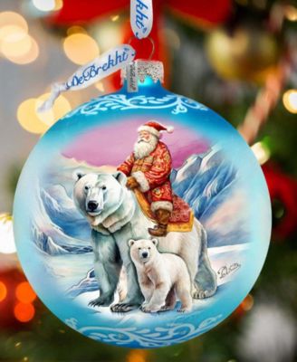Arctic Adventurer LE Glass Ornament