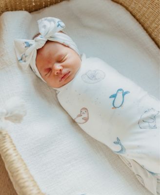 Baby Boy or Baby Girl Arctic Wonder Knit Blanket