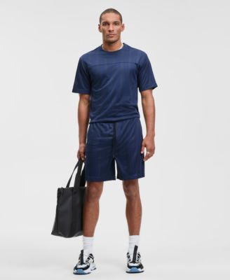 Men's Tonal Striped Drawstring 7" Shorts