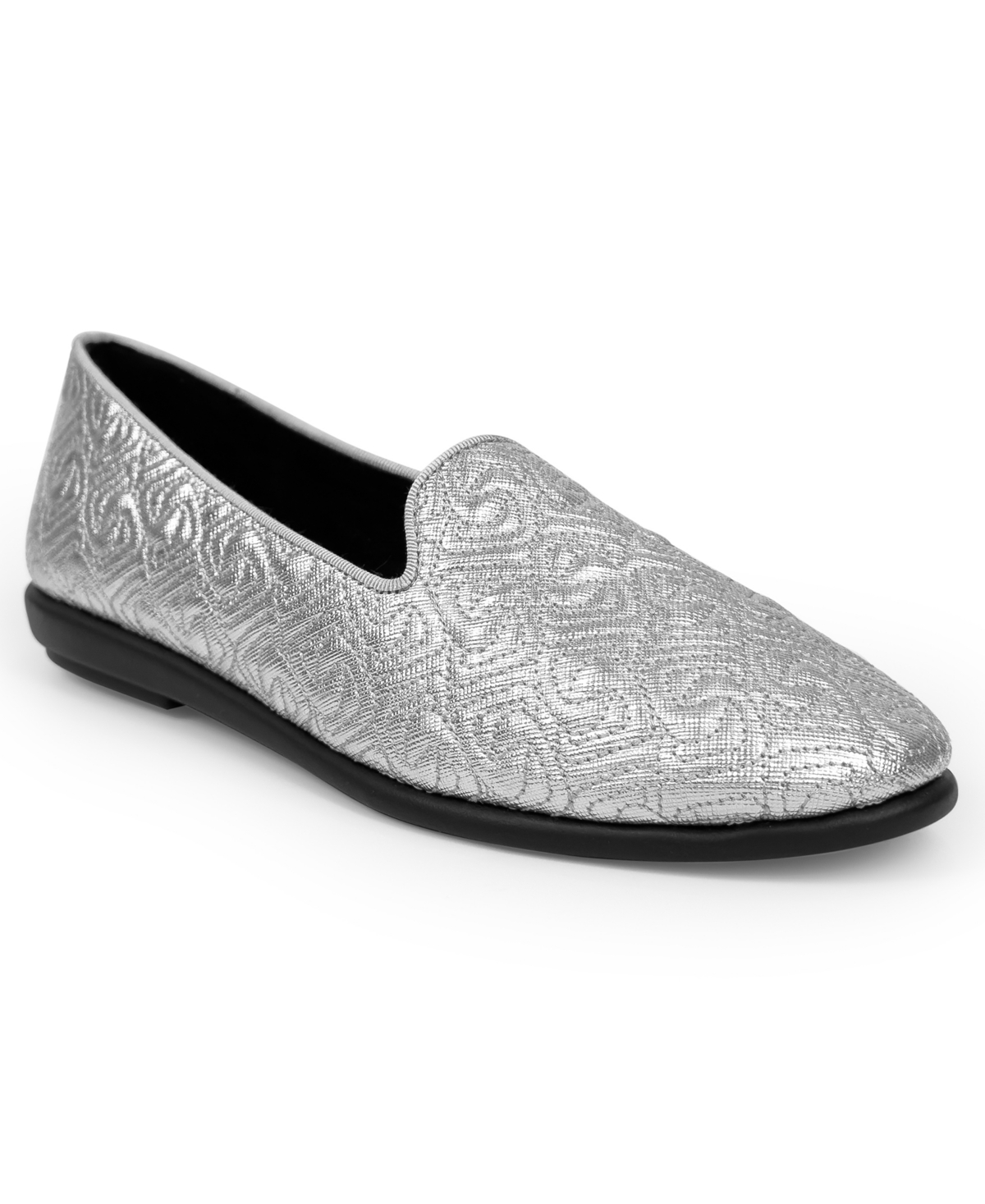Aerosoles Women's Betunia Casual Flat In Silver