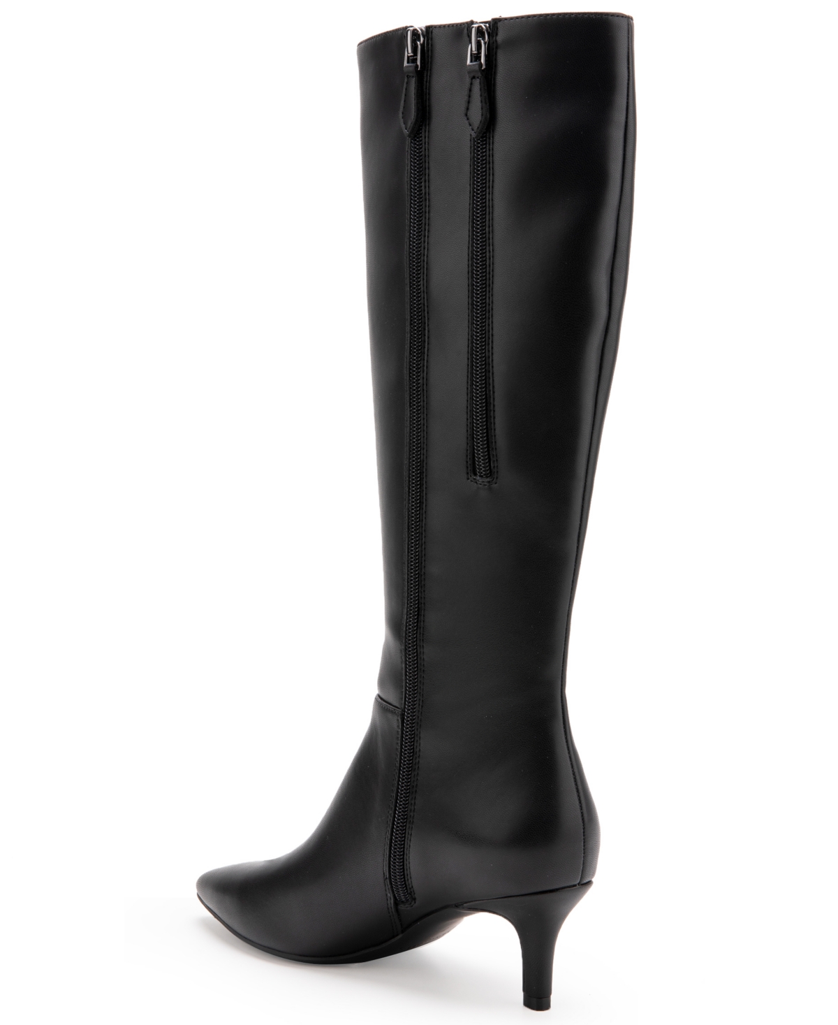Aerosoles Women's Epic Kitten Heel Tall Boot In Black
