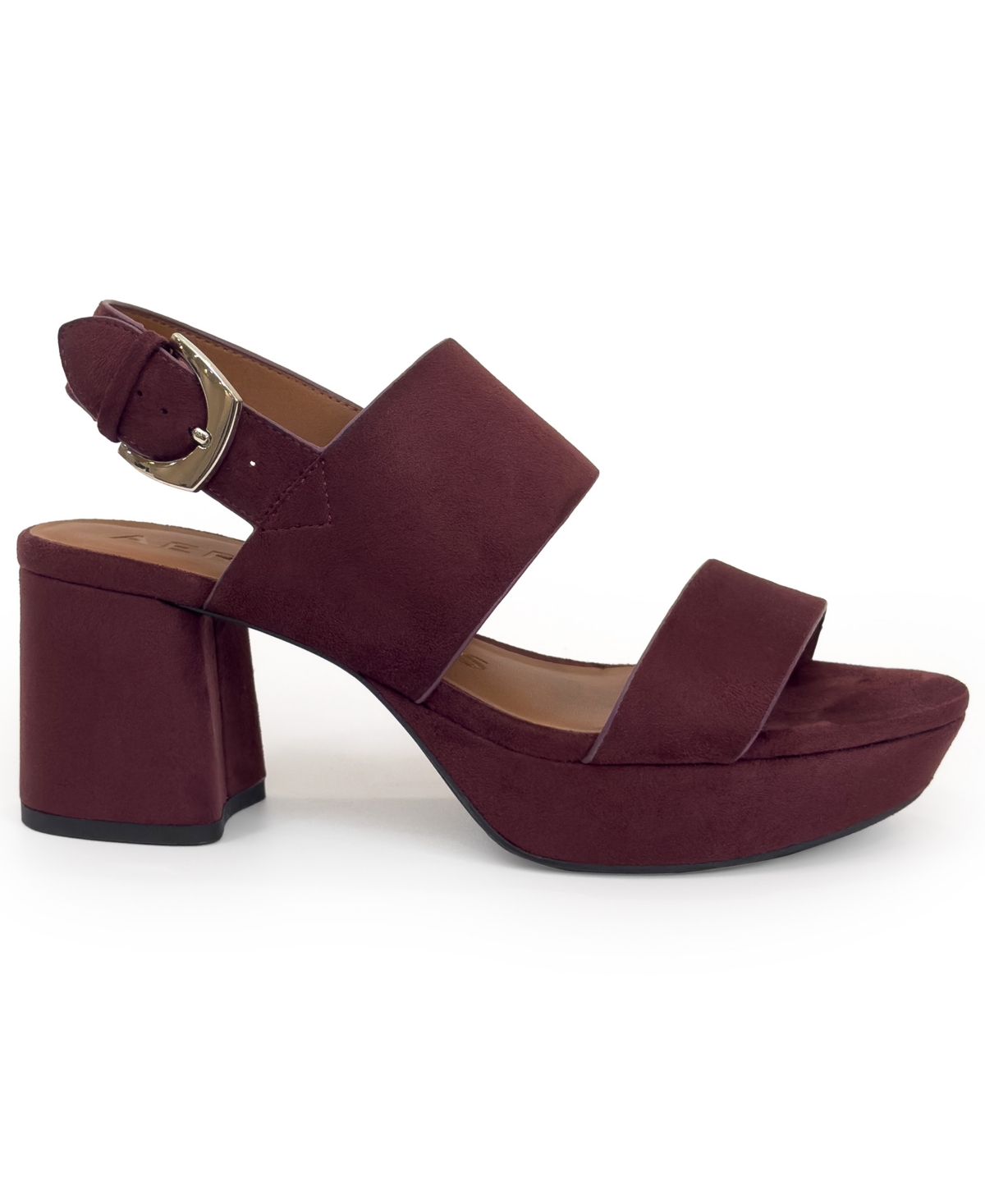 Aerosoles Women's Camilia Pump Heel Sandals In Burgundy