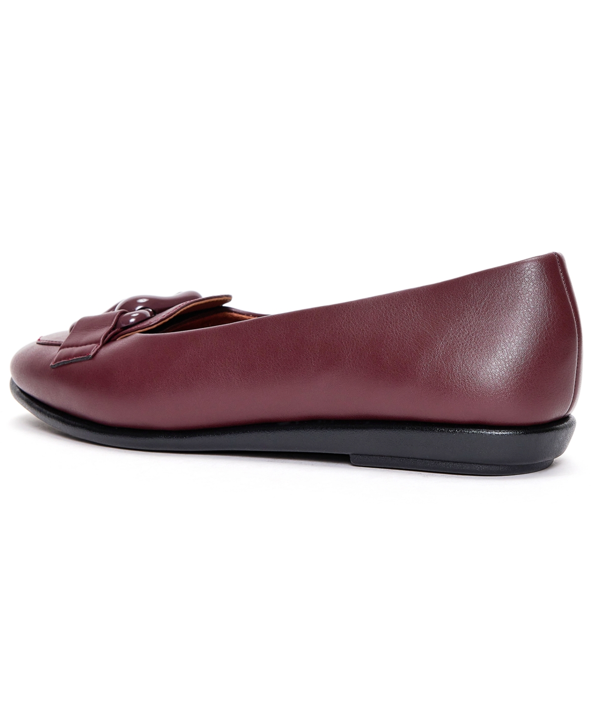 Aerosoles Women's Bell Buckle Ballet Flats In Animal Print