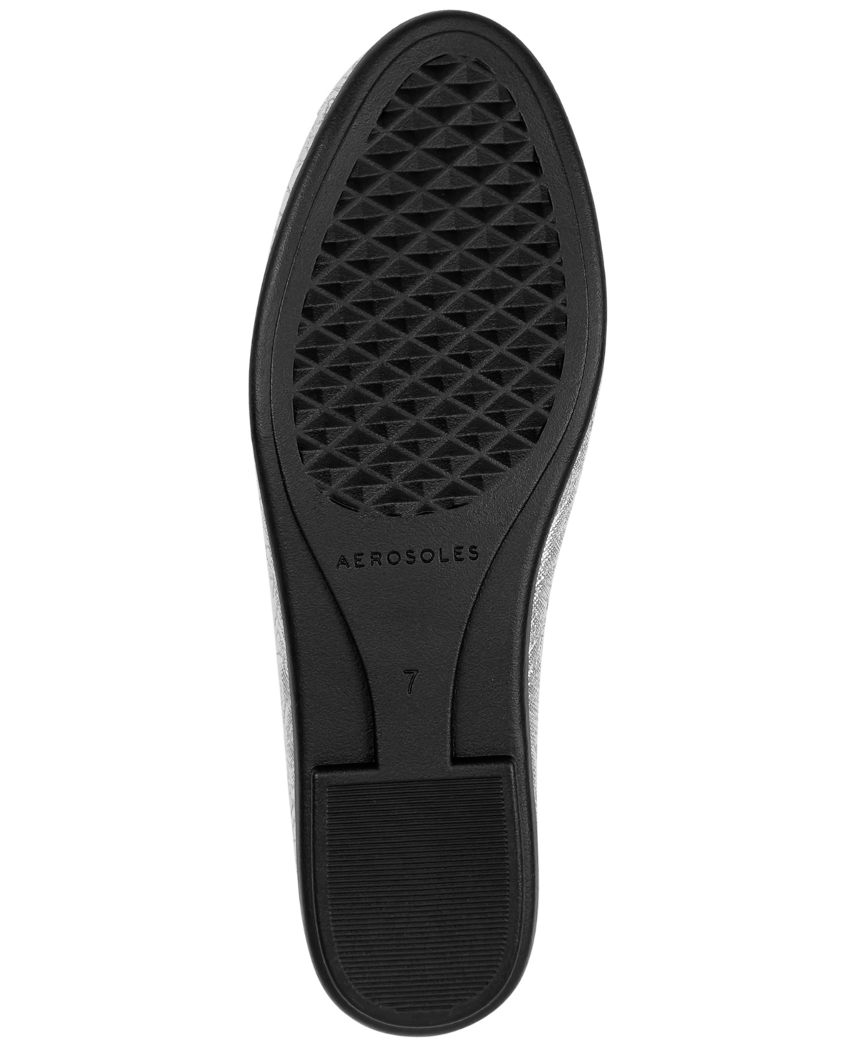 Aerosoles Women's Betunia Casual Flat In Silver