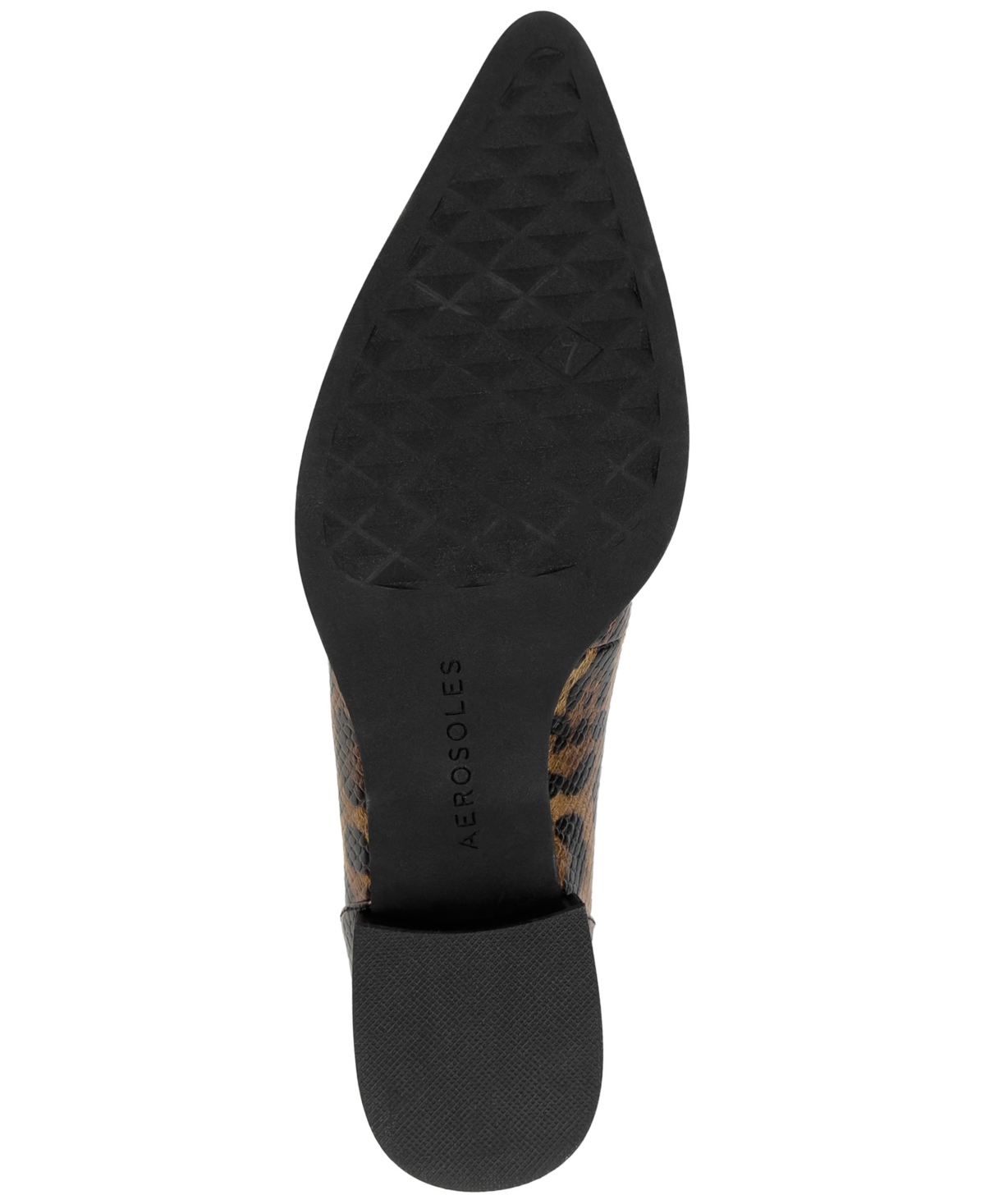 Aerosoles Women's Mide Tailored Flat In Animal Print