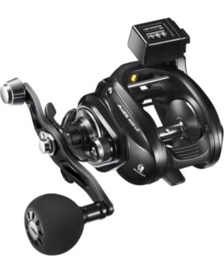 Piscifun AlinoX 400 LC Trolling Reel  Line Counter & Bait Clicker 5.5:1 Black / Right Hand