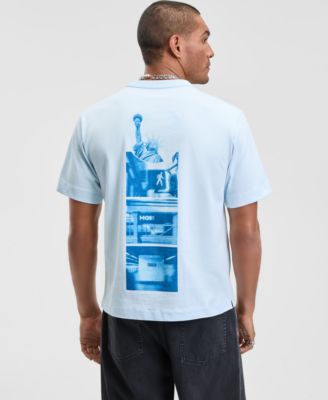 Men's Cityscape Relaxed Fit Short-Sleeve Crewneck Graphic T-Shirt, Macy's Exclusive