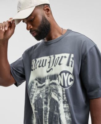 Men's New York Relaxed Fit Short-Sleeve Crewneck Graphic T-Shirt, Macy's Exclusive