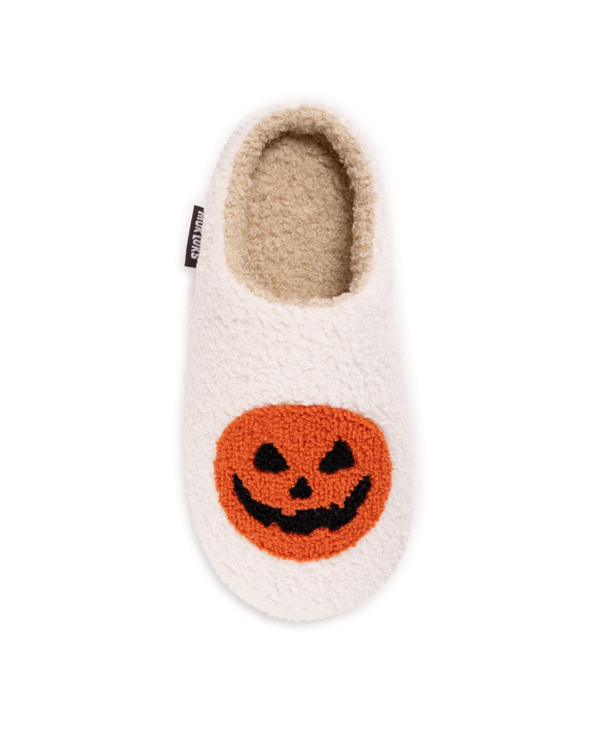Muk Luks Women's Novelty Punch Needle Jack O Lantern