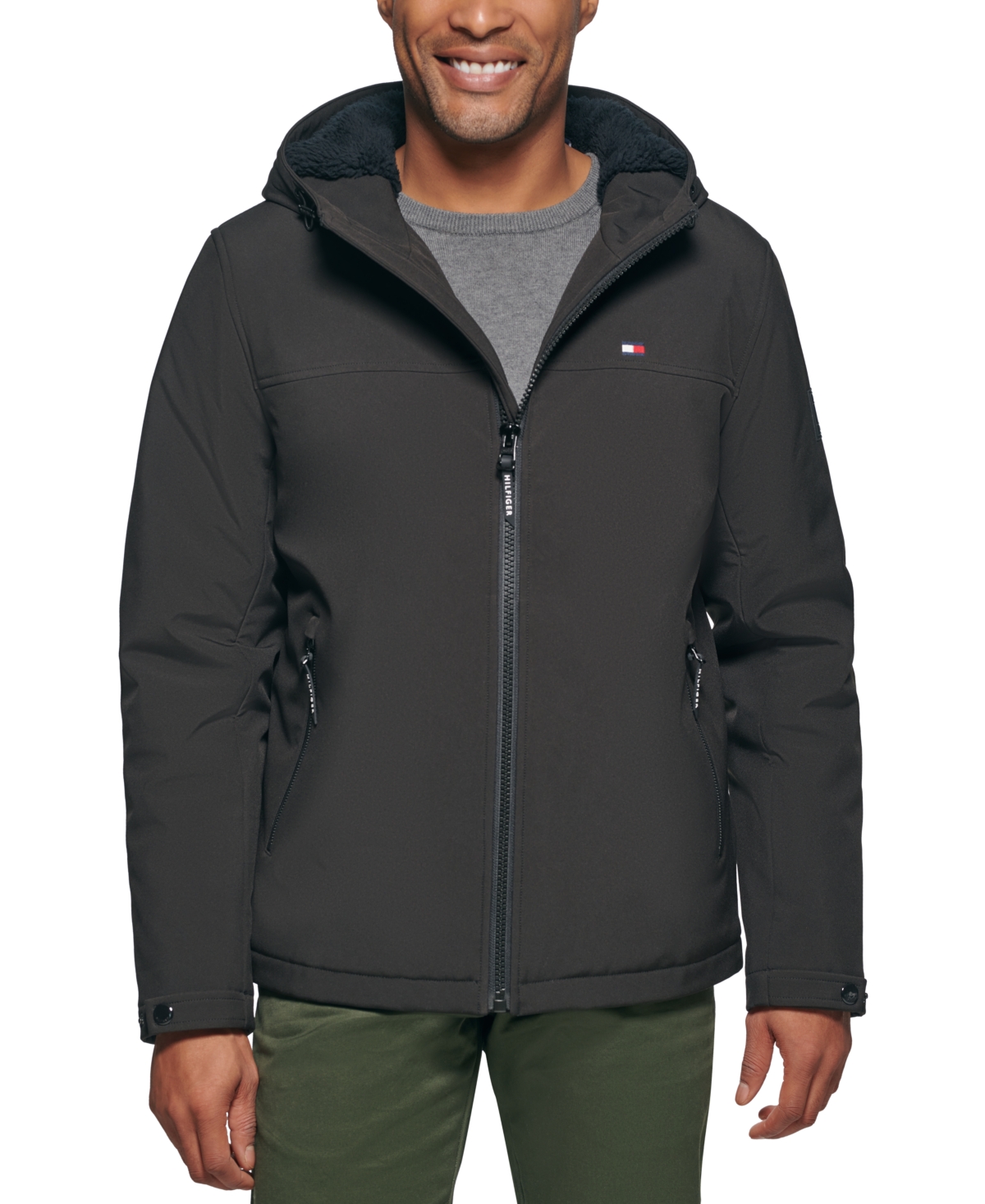 Tommy Hilfiger Men's Softshell Hooded Jacket