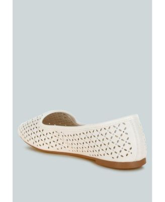 Womens Kyrie Cut Out Detail Ballerinas