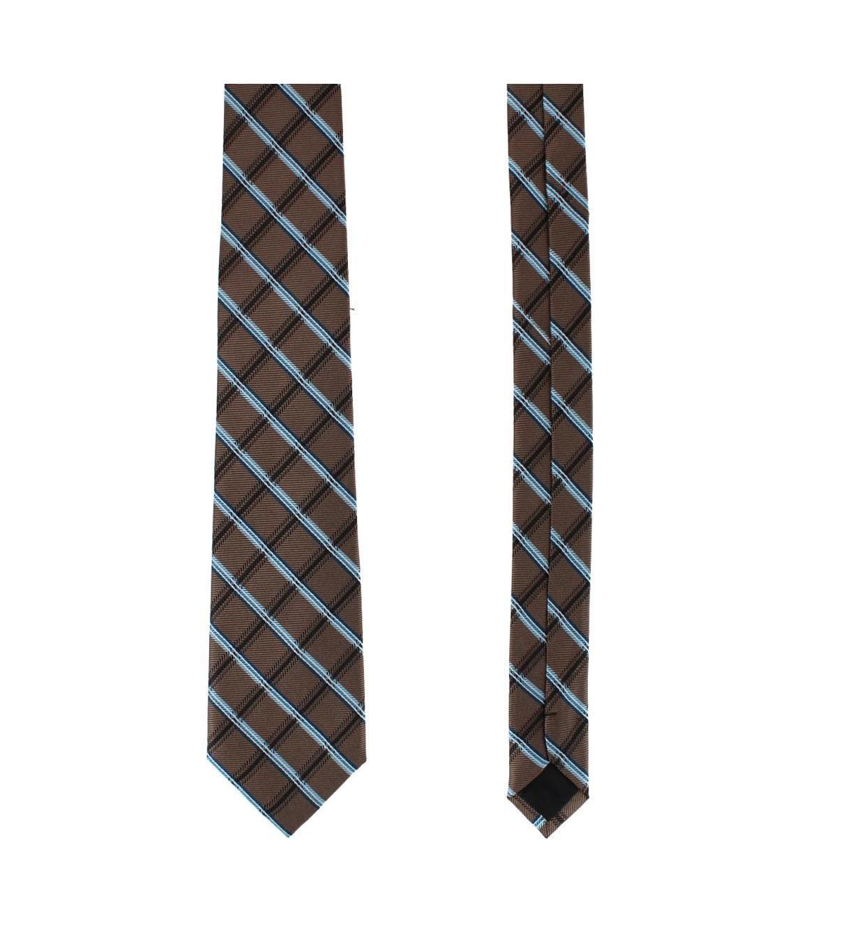 Trafalgar Men's Norbert Square Patterned Business Silk Necktie