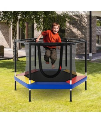 48'' Recreational Trampoline for Kids 4 FT Indoor & Outdoor Trampoline