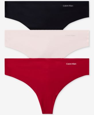 Calvin Klein - Seamless Thong 3-Pack QD3558