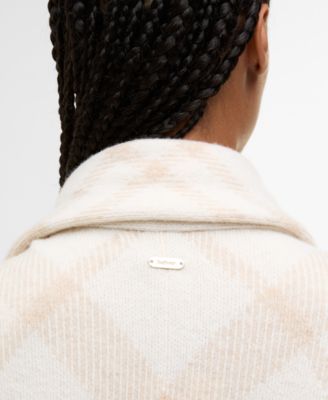 Women's Vienna Knitted Cape Coat with Scarf