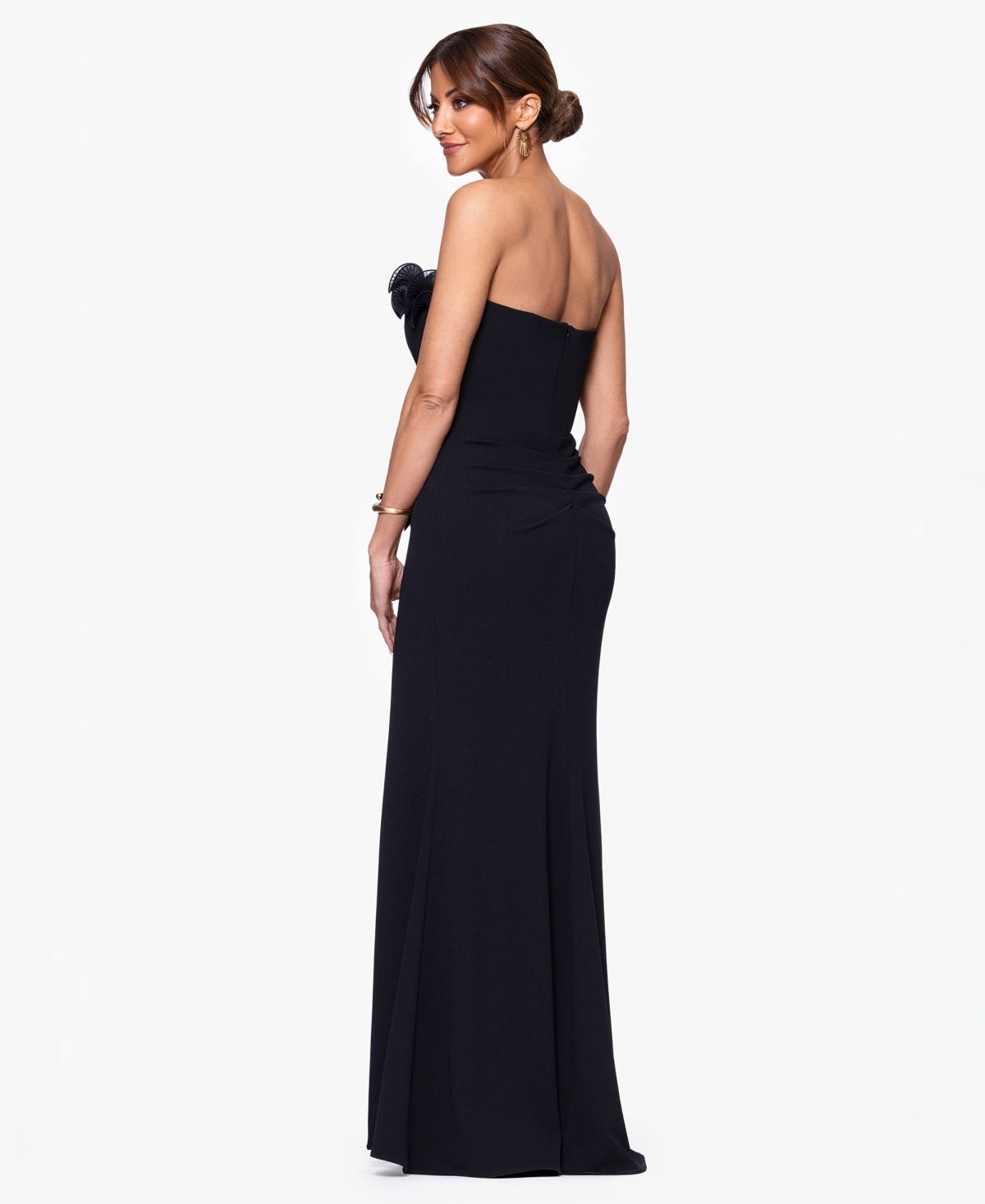 Xscape Women's Strapless Maxi Dress