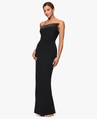 Women's Asymmetric Neck Gown