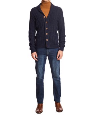 Men's Cable-Knit Cardigan